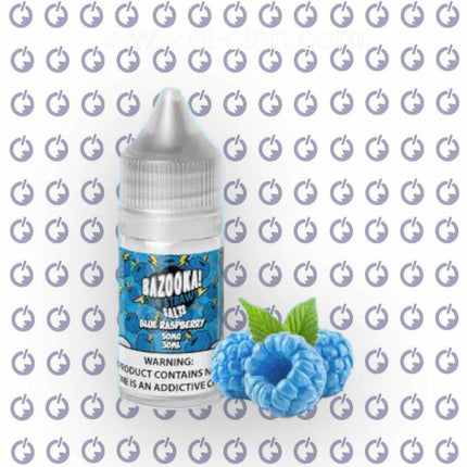Bazooka SaltNic Blue Raspberry توت - Bazooka -  الكلان فيب el-clan.