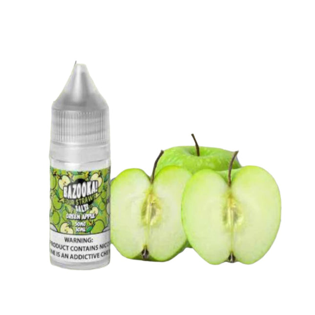 Bazooka SaltNic Green Apple تفاح - Bazooka -  الكلان فيب el-clan.