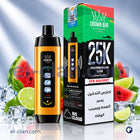 Crown Bar Alfakher Ice Adjust 25k Watermelon Lime Disposable  بطيخ ليمون ساقع