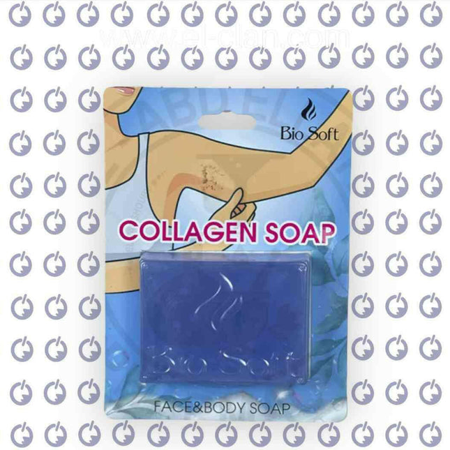 Bio Soft Collagen Soap Face & Body Soap صابون الوجه والجسم - Bio Soft -  الكلان فيب el-clan.