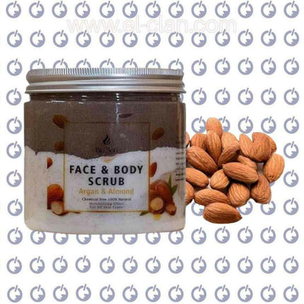 Bio Soft Face & Body Scrub Argan & Almond ماسك ارجان ولوز - Bio Soft -  الكلان فيب el-clan.