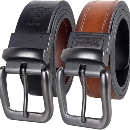 Leather Belt حزام جلد طبيعي رجالى