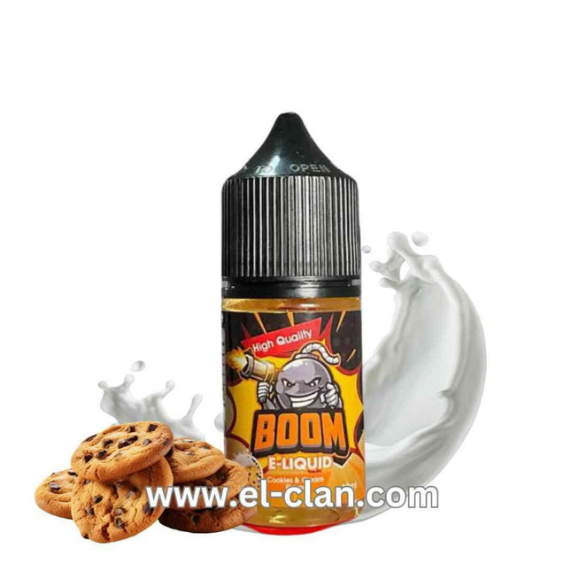 Boom كوكيز كريمه - Boom E-Juice -  الكلان فيب el-clan.