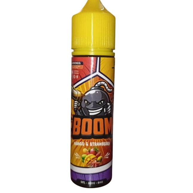 Boom Mango & Strawberry Ice مانجو  فراوله ساقع