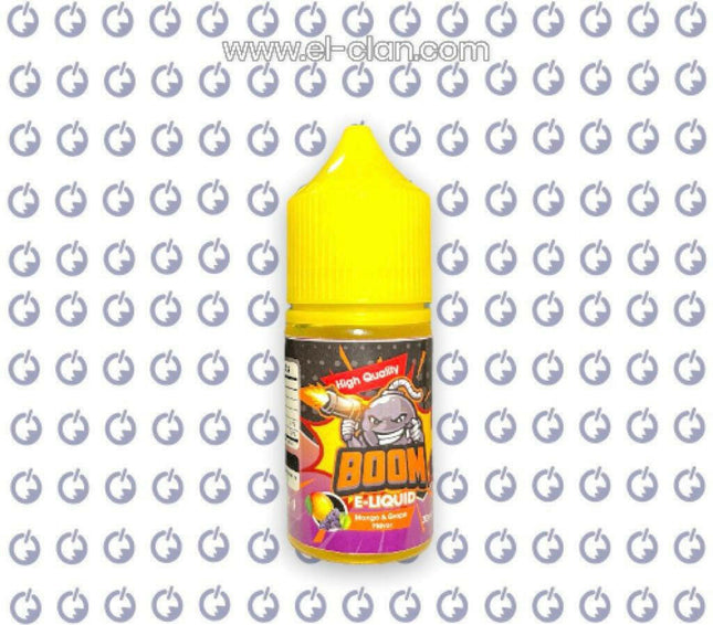 Boom مانجو و عنب - Boom E-Juice -  الكلان فيب el-clan.