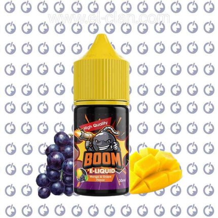 Boom مانجو و عنب - Boom E-Juice -  الكلان فيب el-clan.