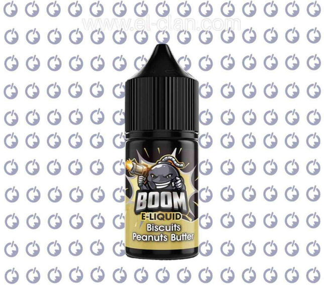 Boom MTL Biscuits peanuts Butter بسكويت زبده سوداني - Boom E-Juice -  الكلان فيب el-clan.