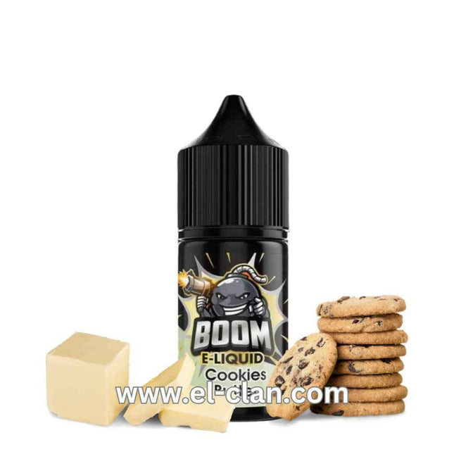 Boom MTL Biscuits peanuts Butter بسكويت زبده سوداني - Boom E-Juice -  الكلان فيب el-clan.