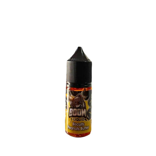 Boom MTL Biscuits peanuts Butter بسكويت زبده سوداني - Boom E-Juice -  الكلان فيب el-clan.