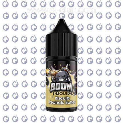 Boom MTL Biscuits peanuts Butter بسكويت زبده سوداني - Boom E-Juice -  الكلان فيب el-clan.