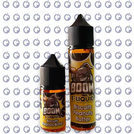 Boom MTL Biscuits peanuts Butter بسكويت زبده سوداني - Boom E-Juice -  الكلان فيب el-clan.