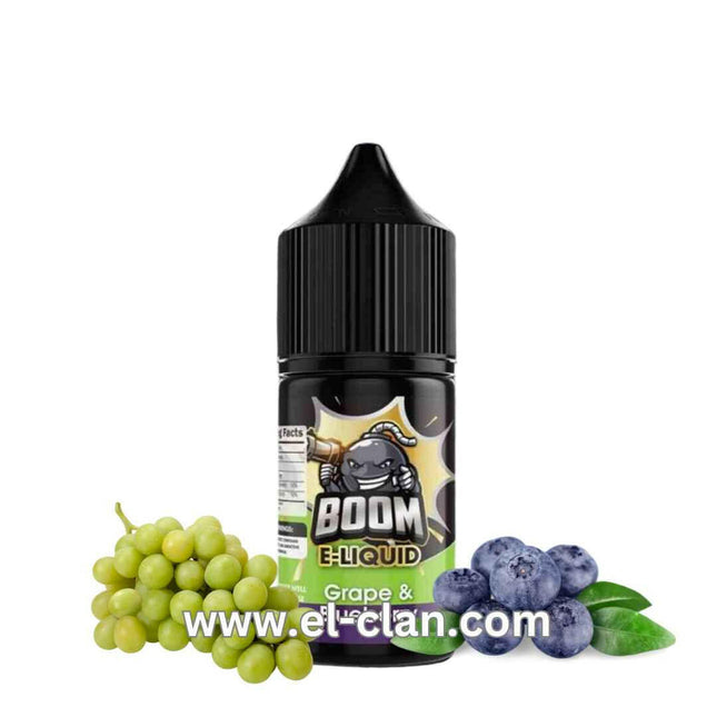 Boom MTL Grape & Blueberry عنب توت - Boom E-Juice -  الكلان فيب el-clan.