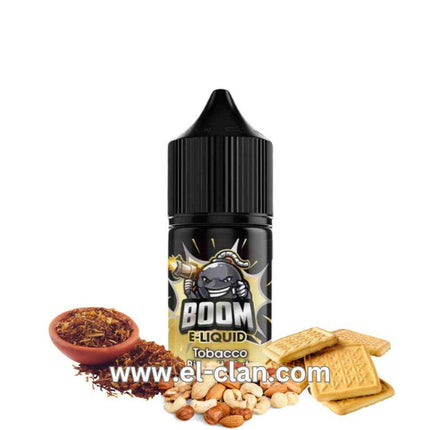 Boom MTL Tobacco Biscuit Nut توباكو بسكويت مكسرات - Boom E-Juice -  الكلان فيب el-clan.