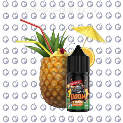 Boom اناناس ساقع - Boom E-Juice -  الكلان فيب el-clan.