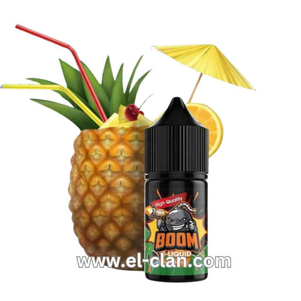 Boom اناناس ساقع - Boom E-Juice -  الكلان فيب el-clan.