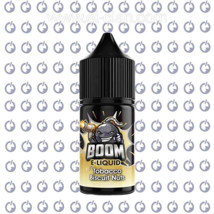 Boom MTL Tobacco Biscuit Nut توباكو بسكويت مكسرات - Boom E-Juice -  الكلان فيب el-clan.