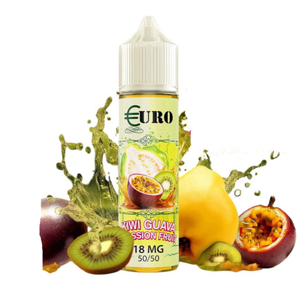 Euro Kiwi Guava Passion Fruit كيوي جوافه باشون فروت