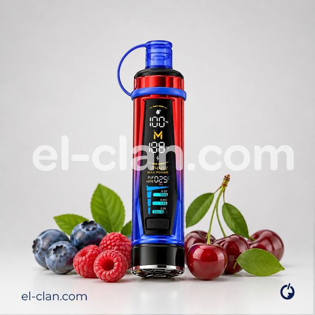 Mosmo Storm GT 35K Blue Razz Cherry Disposable توت كريز