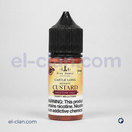 Five Pawns SaltNic Custard كاستر