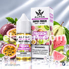 Alpha Super Cool Saltnic Passion Kiwi Guava كيوي جوافه ساقع جدا