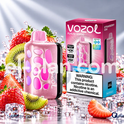 Vozol Rave 40k Strawberry Kiwi Disposble فراوله كيوى
