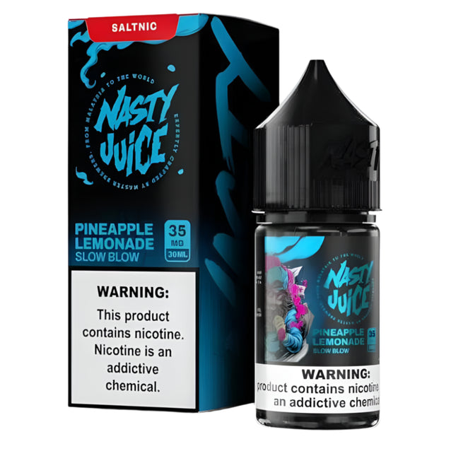 Nasty SaltNic Slow Blow اناناس ليمون