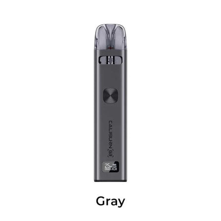 Uwell Caliburn G3 Pod in blue, showcasing sleek design and compact size for vaping hardware.