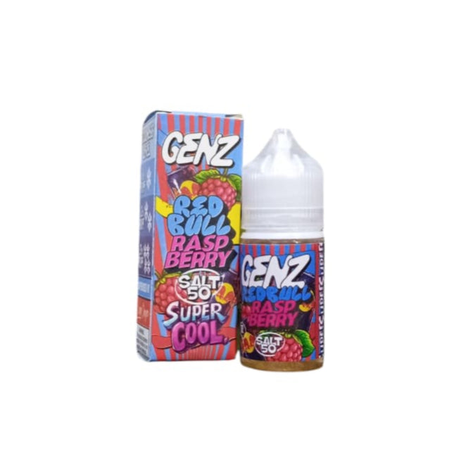 GENZ Super Cool SaltNic Energy Raspberry توت مشروب طاقه ساقع