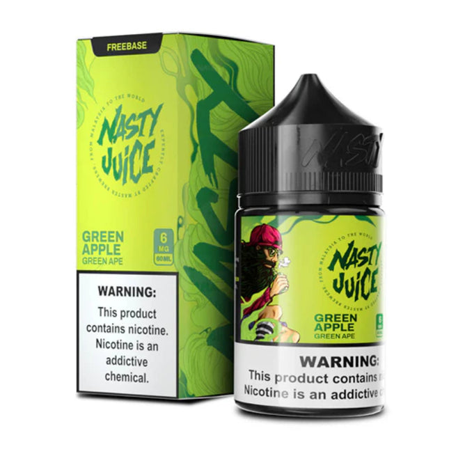 Nasty Juice Green Apple تفاح
