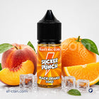 Sucker Punch Electric Cool Saltnic Peach Orange خوخ برتقال ساقع