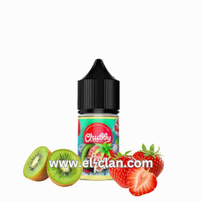 Chubby Straw Kiwi ⁨فراوله كيوي - Chubby E-Juice -  الكلان فيب el-clan.