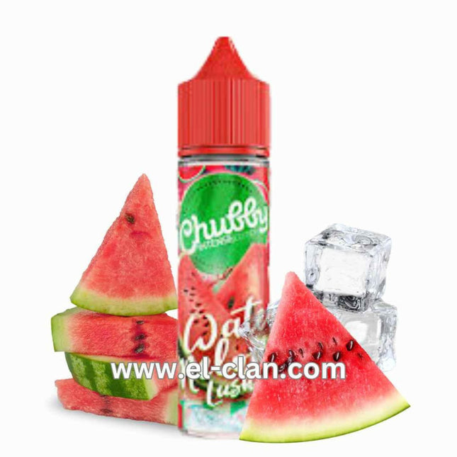 Chubby Watermelon Lush Ice بطيخ ساقع - Chubby E-Juice -  الكلان فيب el-clan.