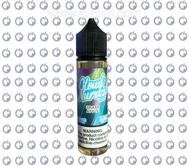 Cloud Nurdz Iced Grape Apple عنب تفاح - Cloud Nurdz E-Juice -  الكلان فيب el-clan.