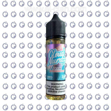 Cloud Nurdz Iced Grape Strawberry عنب فراولة - Cloud Nurdz E-Juice -  الكلان فيب el-clan.