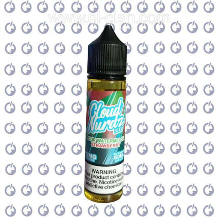 Cloud Nurdz Iced Sour Watermelon Strawberry بطيخ فراولة - Cloud Nurdz E-Juice -  الكلان فيب el-clan.