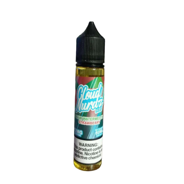 Cloud Nurdz Iced Sour Watermelon Strawberry بطيخ فراولة - Cloud Nurdz E-Juice -  الكلان فيب el-clan.