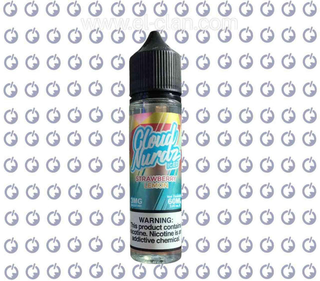 Cloud Nurdz Iced Strawberry Lemon فراوله ليمون - Cloud Nurdz E-Juice -  الكلان فيب el-clan.