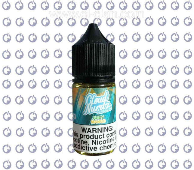 Cloud Nurdz SaltNic Iced Juicy Mango مانجو - Cloud Nurdz E-Juice -  الكلان فيب el-clan.