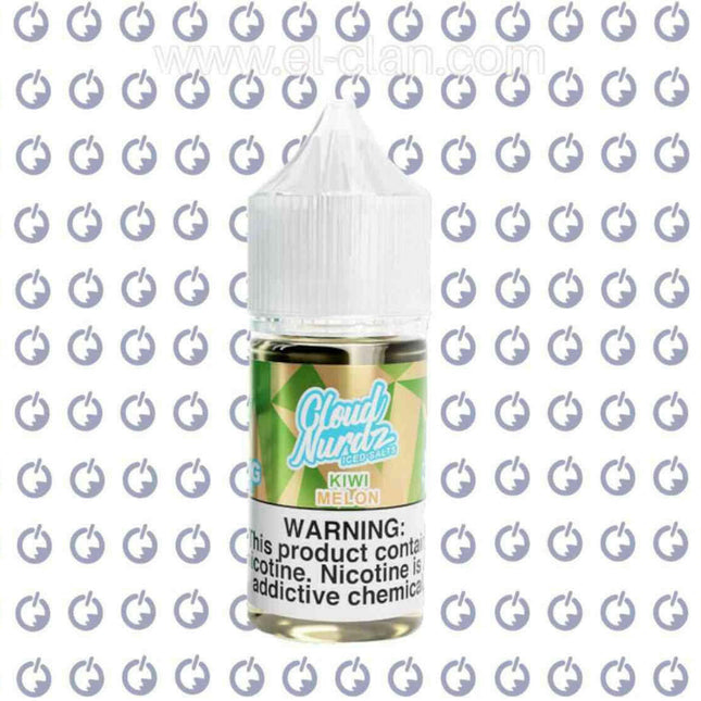 Cloud Nurdz SaltNic Iced Kiwi Melon كيوي كانتلوب - Cloud Nurdz E-Juice -  الكلان فيب el-clan.