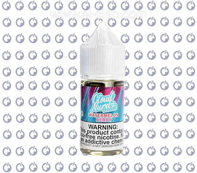 Cloud Nurdz SaltNic Iced Watermelon Berry بطيخ توت - Cloud Nurdz E-Juice -  الكلان فيب el-clan.