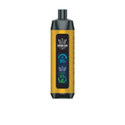 Alfakher Disposable Crown Bar Mango Freeze vape with 25K puffs, featuring mango flavor and salt nicotine in a sleek design.