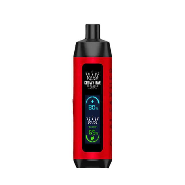 Crown Bar Alfakher Pro 8K Grape Berry Disposable الفاخر توت عنب
