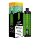 Alfakher Disposable Crown Bar Alfakher Pro 8K Lemon Mint vape device with 8000 puffs and salt nicotine flavor.