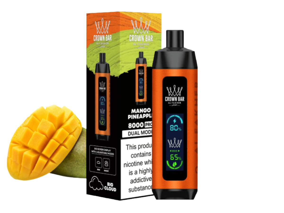 al fakher 8000 pro Al Fakher Pro Crown Bar 8000 Puffs main image 1