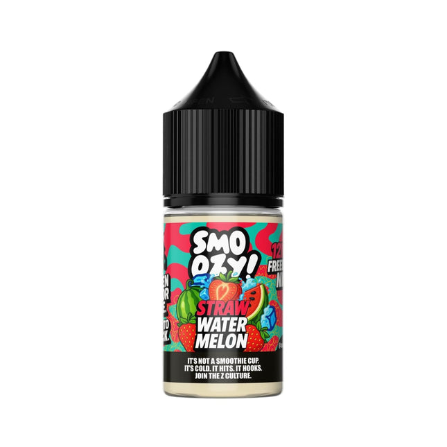 Smoozy Frozen SaltNic Straw Watermelon فراوله بطيخ ساقع