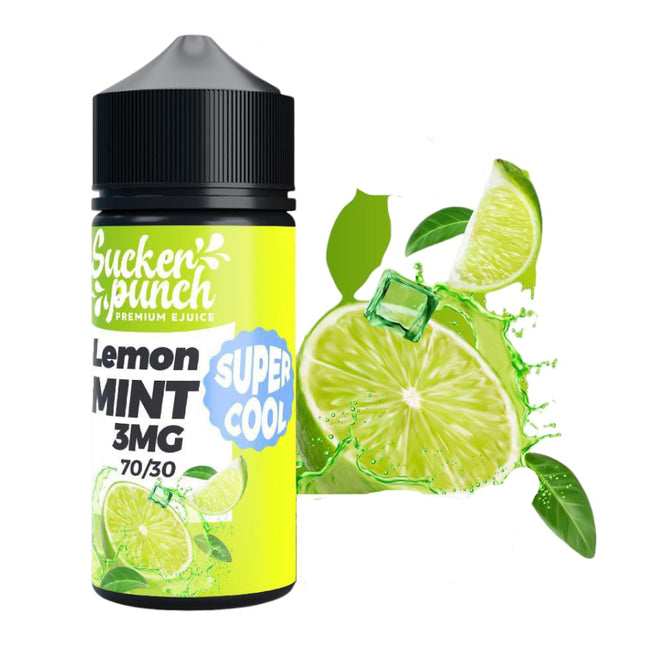 Sucker Punch Lemon Mint Super Cool ليمون نعناع ساقع جدا