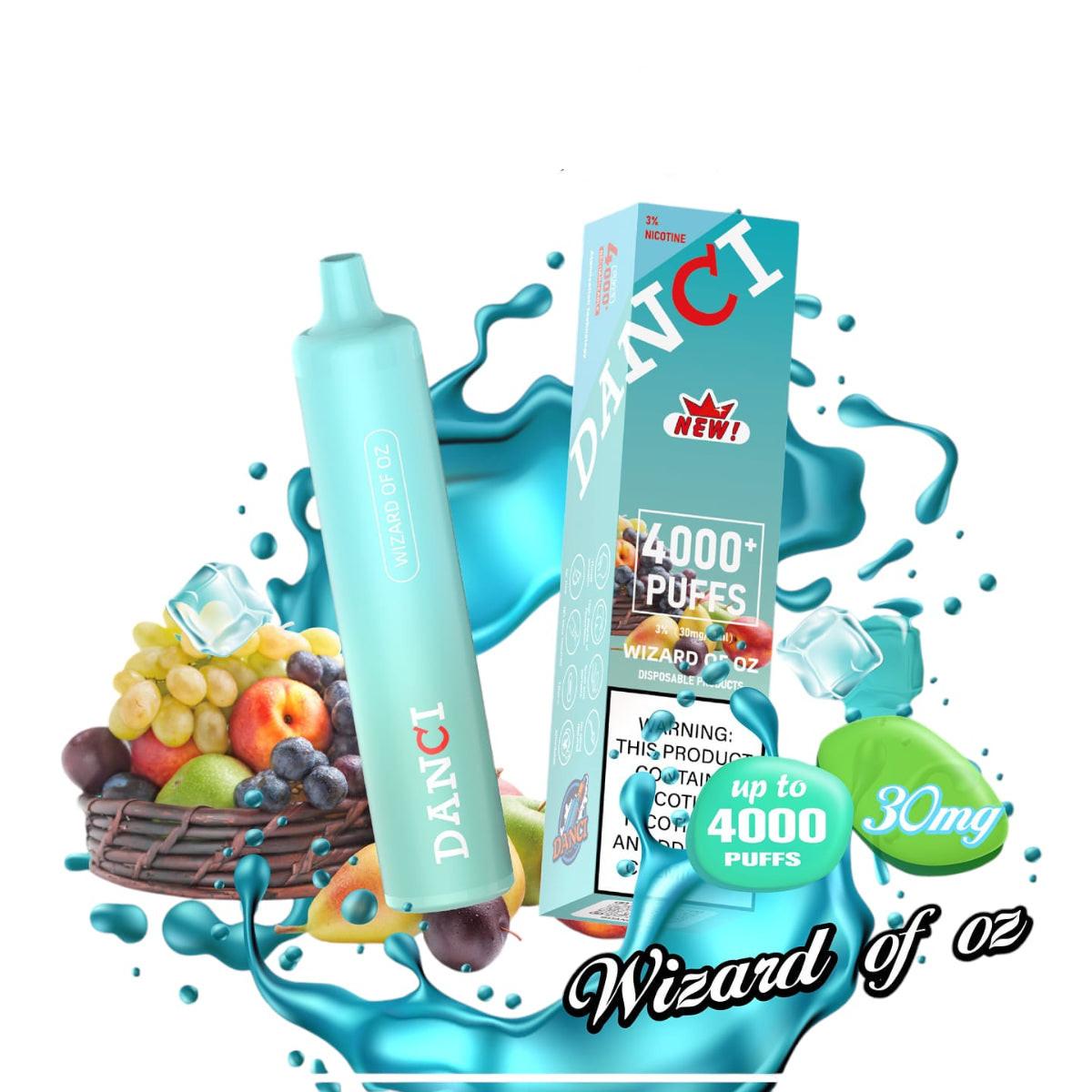 Danci 4K Wizard OF OZ Disposable Tropical Fruits Danci 4K Wizard OF OZ Disposable Tropical Fruits