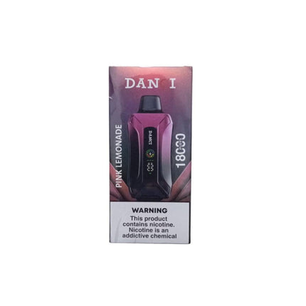 Danci Bar 18K Pink Lemonade disposable vape with pink lemonade flavor, 18,000 puffs, salt nicotine from Danci Disposable.