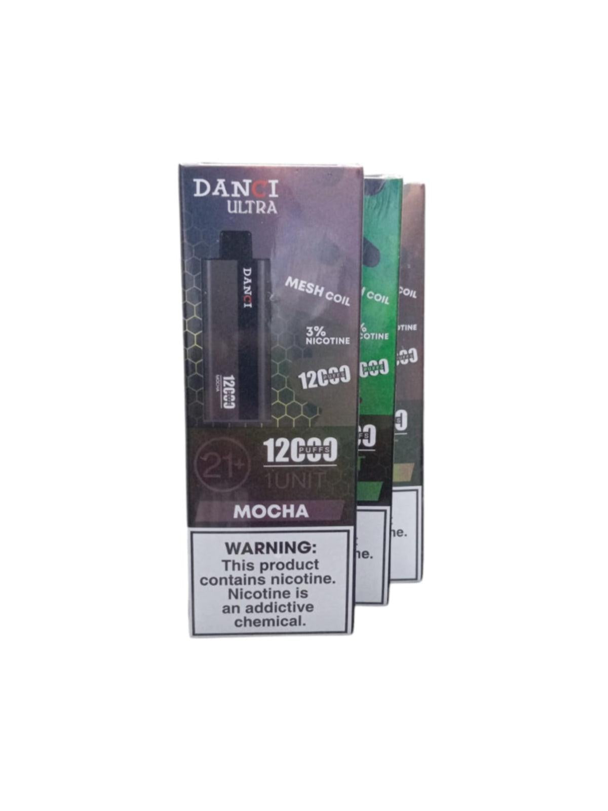 Danci Ultra 12K Mocha Disposable Mocha Danci Ultra 12K Mocha Disposable Mocha
