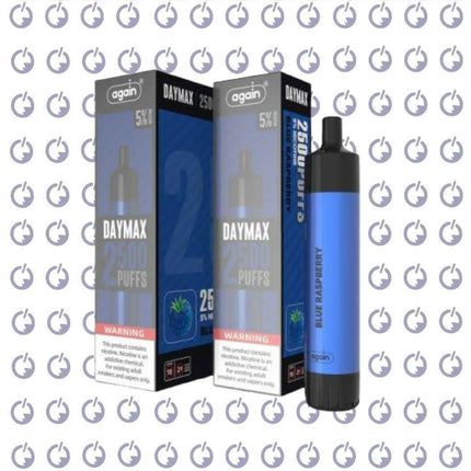 DAYMAX 2500 Puffs BlueRaspberry توت - DAYMAX Disposable -  الكلان فيب el-clan.